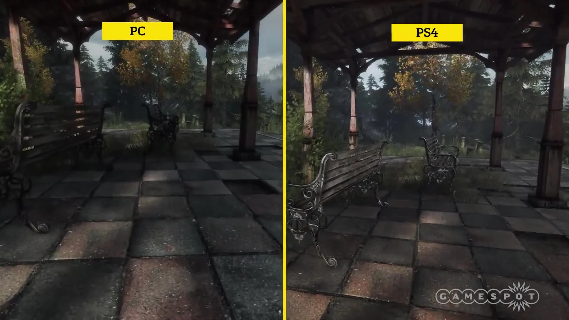 The Vanishing of Ethan Carter "Сравнение PC Vs. PS4 (GameSpot)"