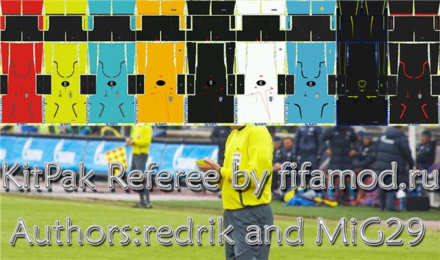 FIFA 10  "KitPack referee (новые формы для судей)"