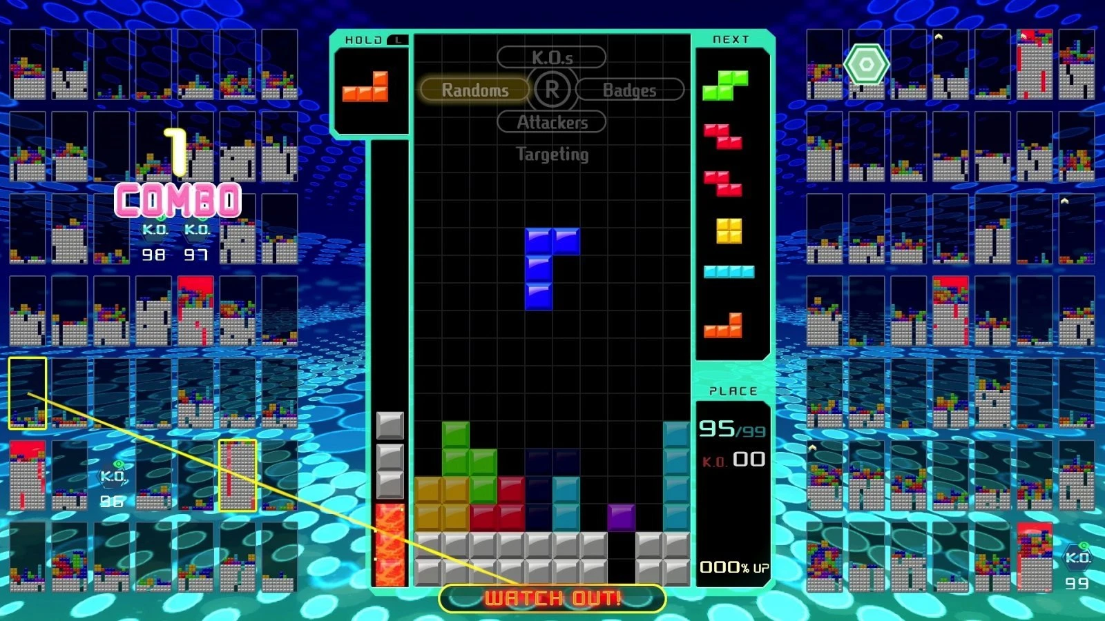 В Tetris 99 пройдет праздничное событие в честь выхода Donkey Kong Bananza