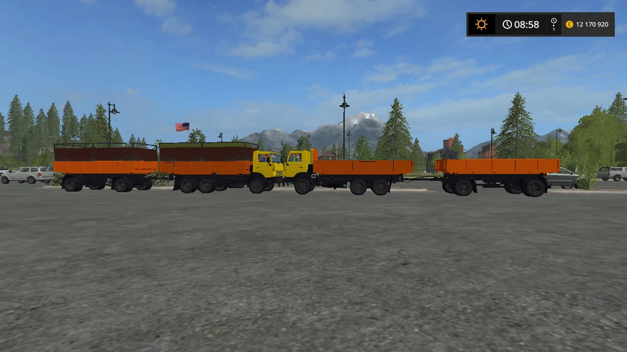 Farming Simulator 17 "Kamaz-55102 V1.0.0.1 "