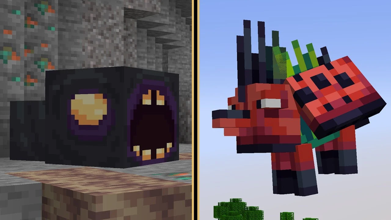 Minecraft "Секретные мобы - Ресурс-пак" [1.19+]