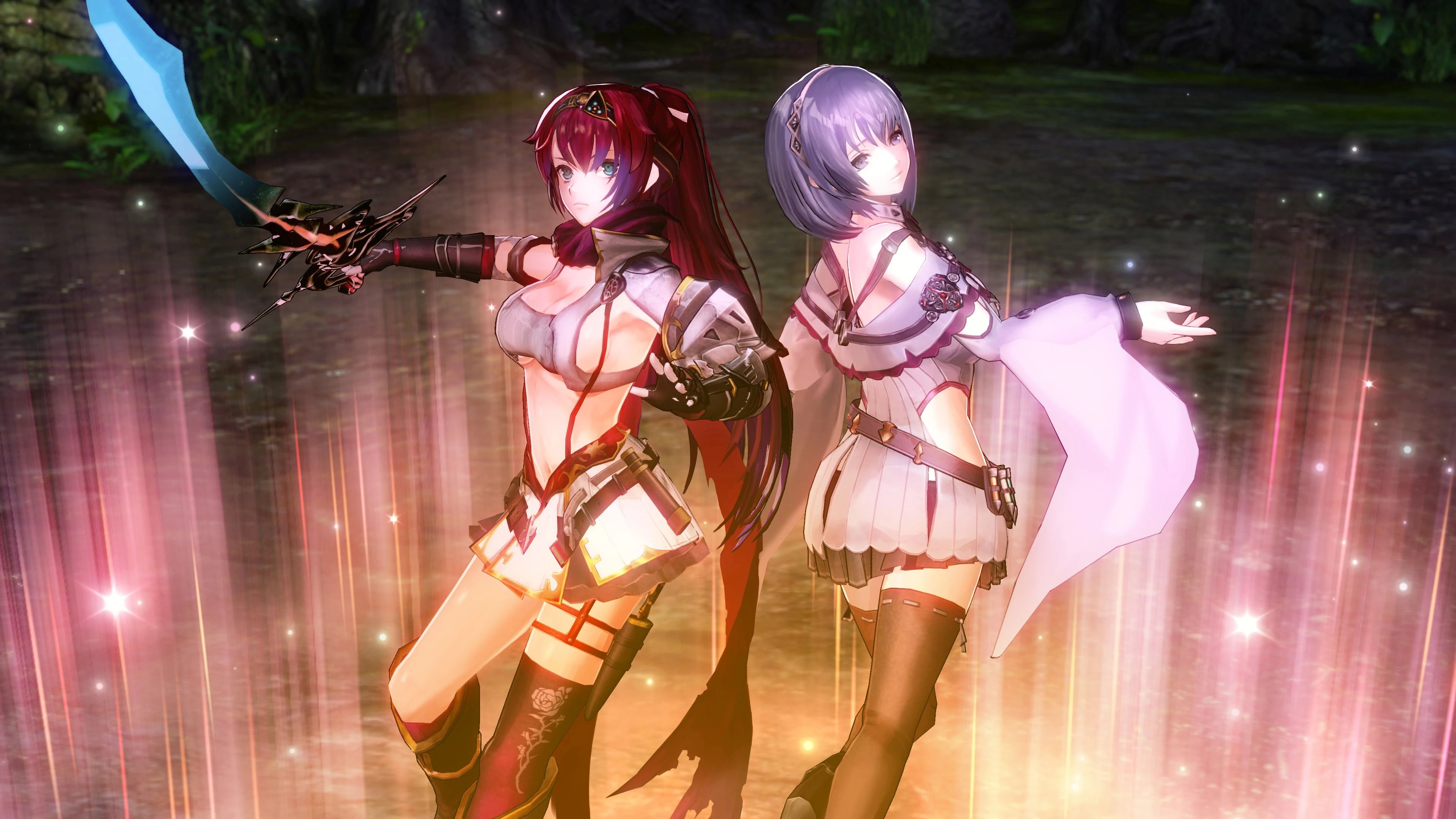 Новые трейлеры Nights of Azure 2: Bride of the New Moon