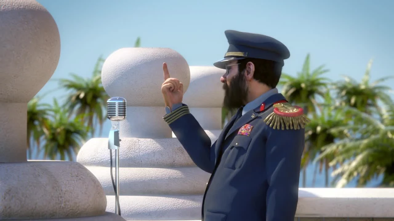 Геймплей-трейлер стратегии Tropico 6 