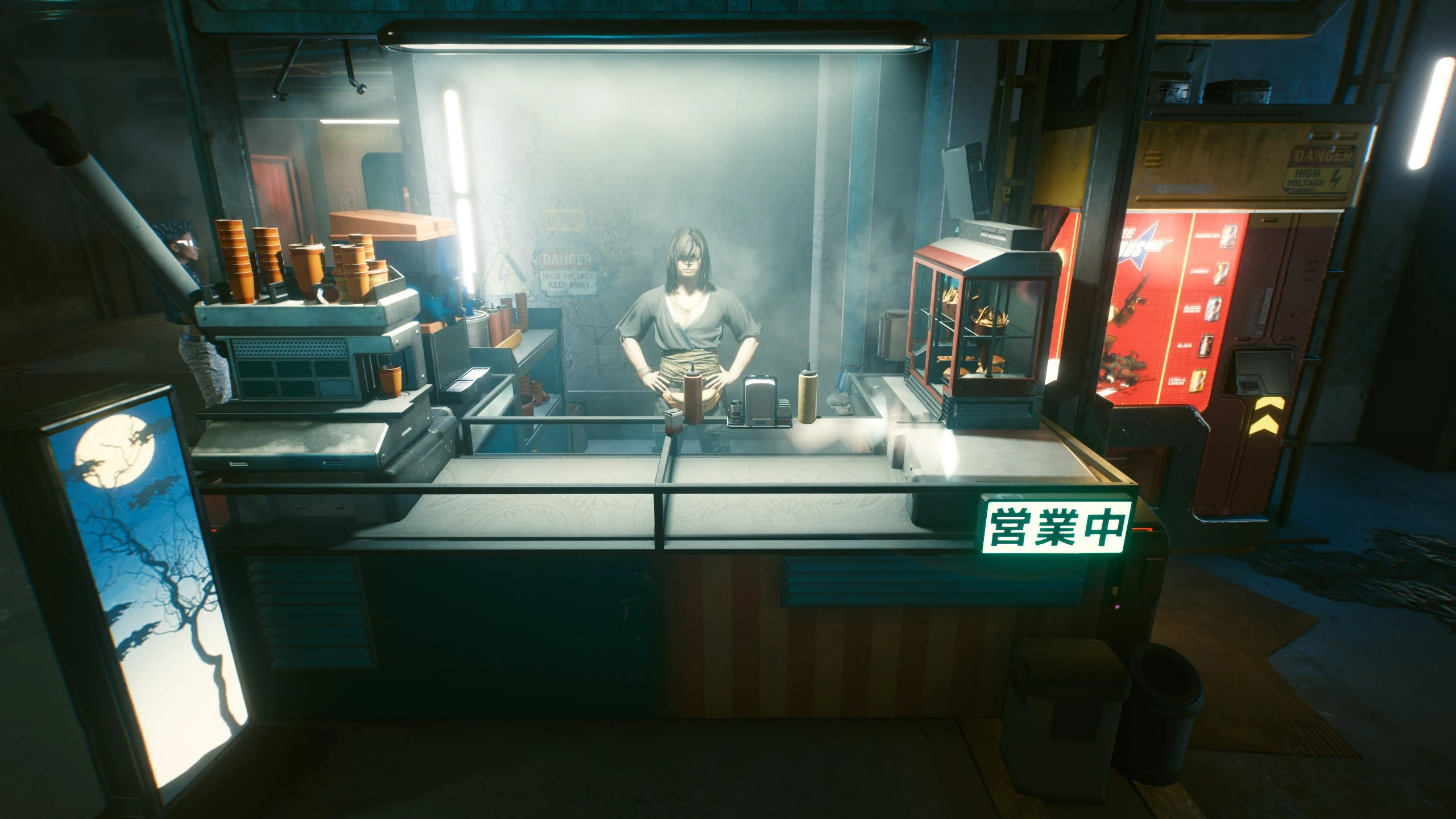 Cyberpunk 2077 "Уличные продавцы"