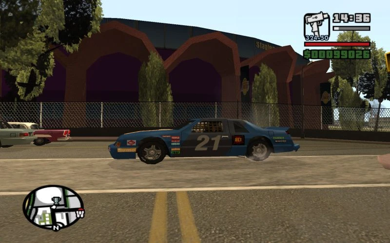 Grand Theft Auto: San Andreas "Стейплейз-центр"