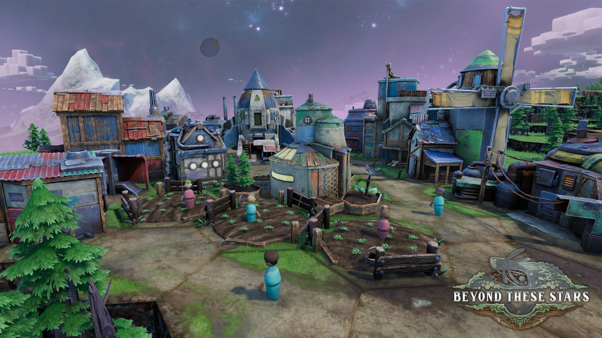 Создатели градостроительного симулятора на спине кита Beyond These Stars рассказали о прогрессе разработки