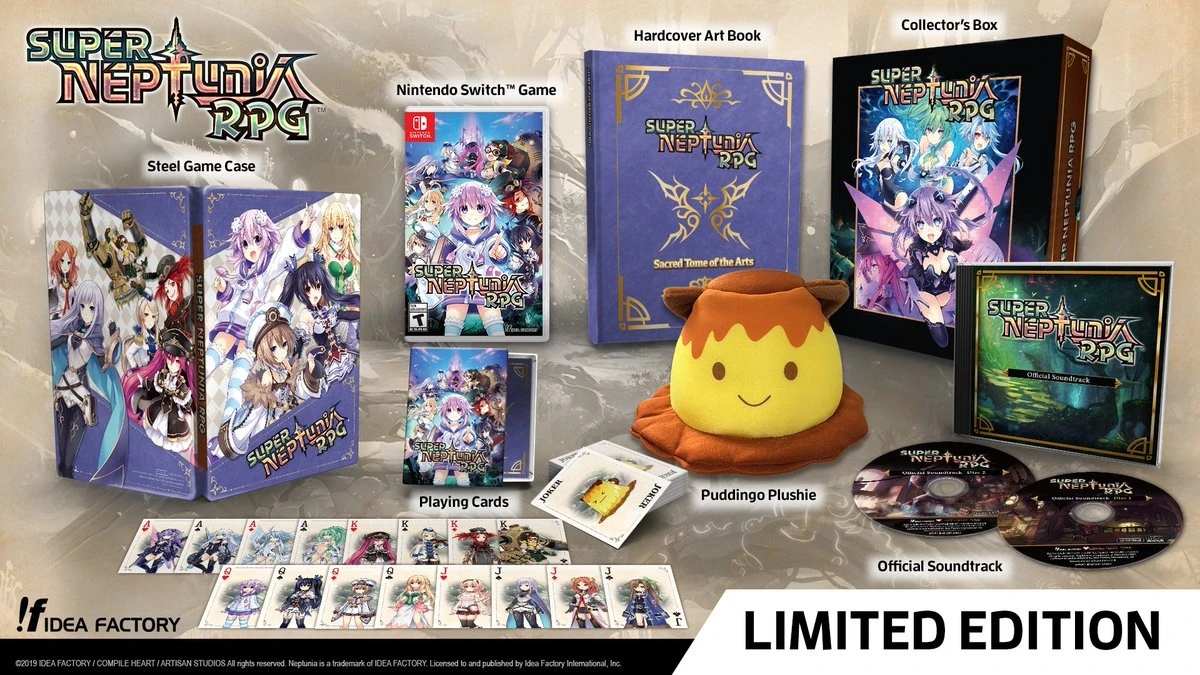 Idea Factory рассказали о Limited edition Super Neptunia RPG