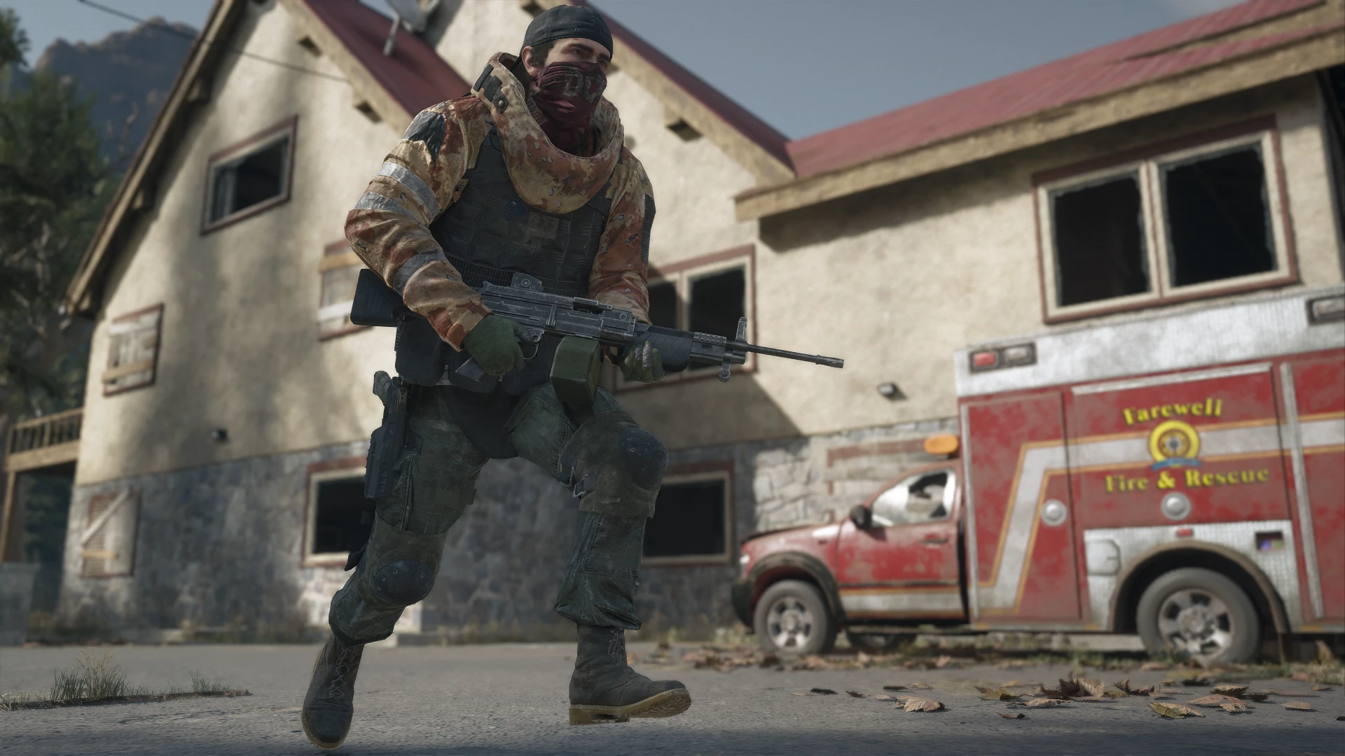 Days Gone "Тяжелая боевая экипировка для Дикона"