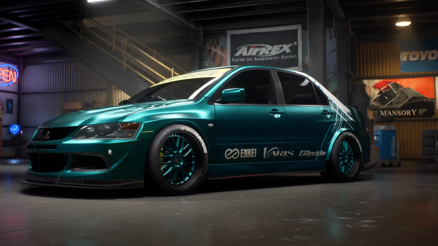 Need for Speed Payback "Проект недели: Mitsubishi Lancer Evolution IX"