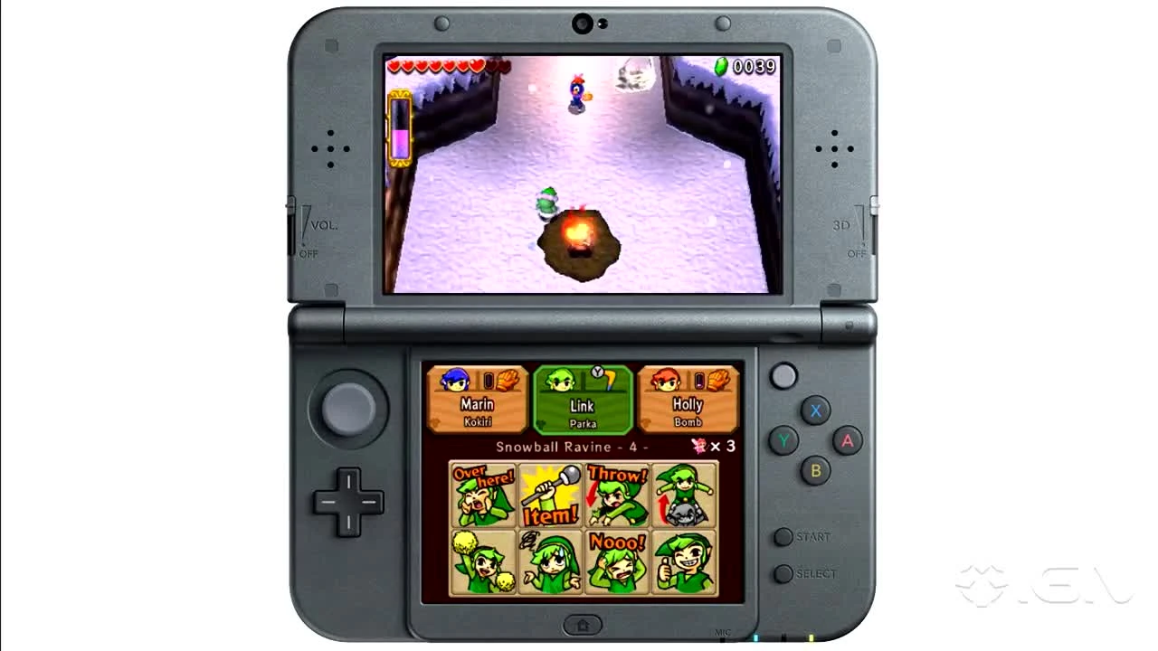 Игровой процесс Zelda: Tri Force Heroes