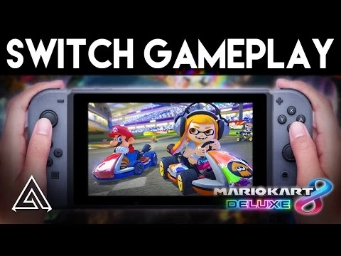 Mario Kart 8 Deluxe - Ролики, демонстрирующие игровой процесс