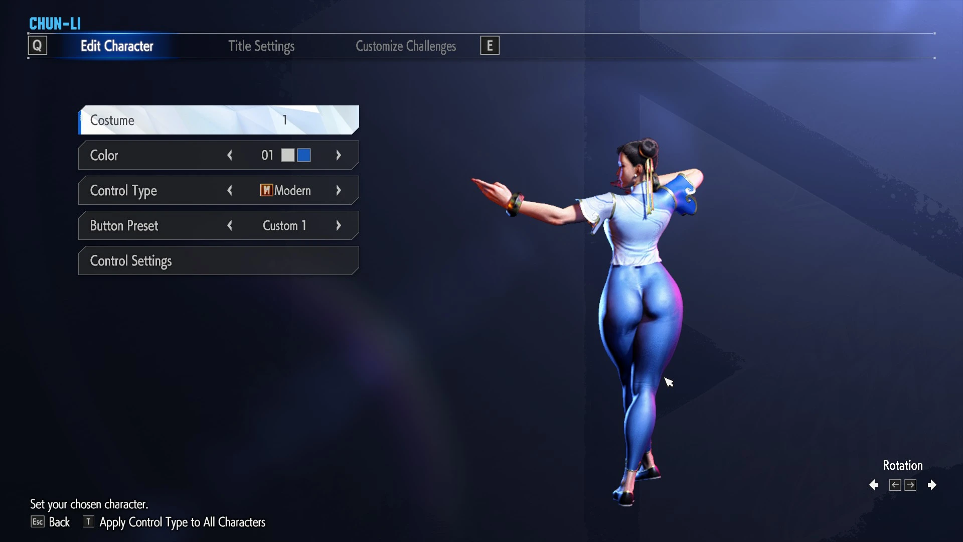 Street Fighter 6 "Чунь Ли без юбки"