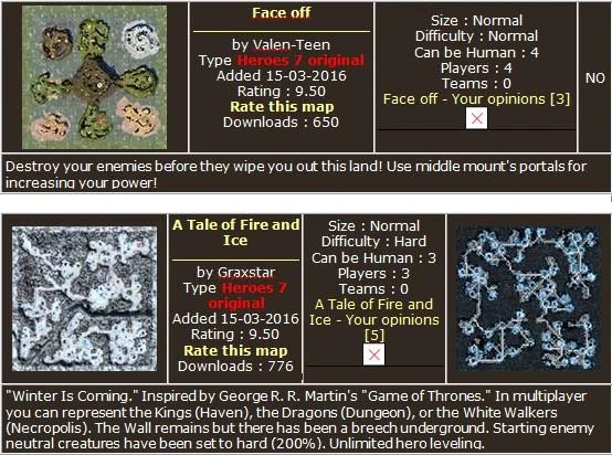 Might and Magic: Heroes 7 "Map pack. Part 1"