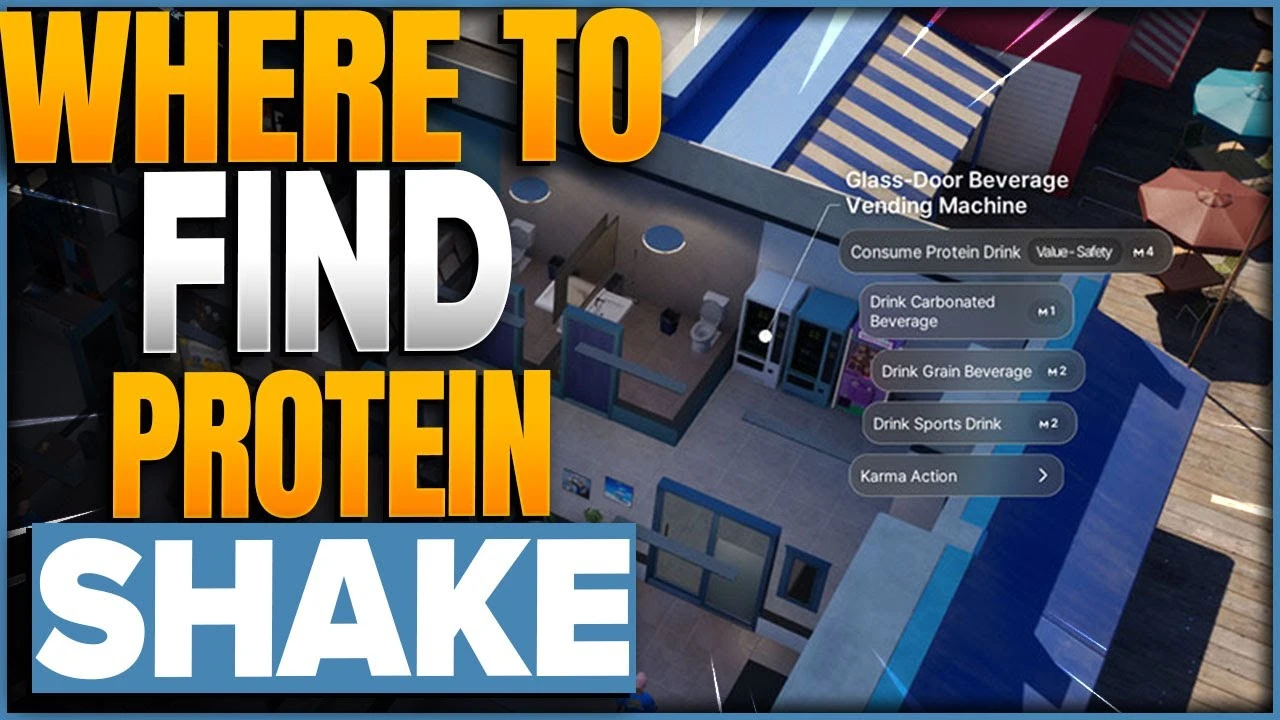 inZOI: Где найти протеиновый коктейль