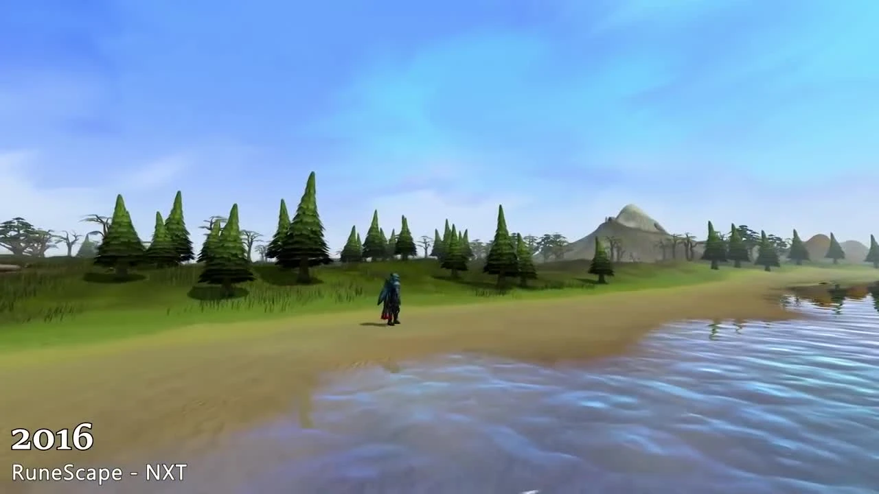 Эволюция Runescape 1998-2018