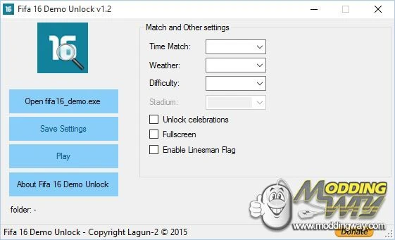 FIFA 16 "PC Demo Unlock v1.2"