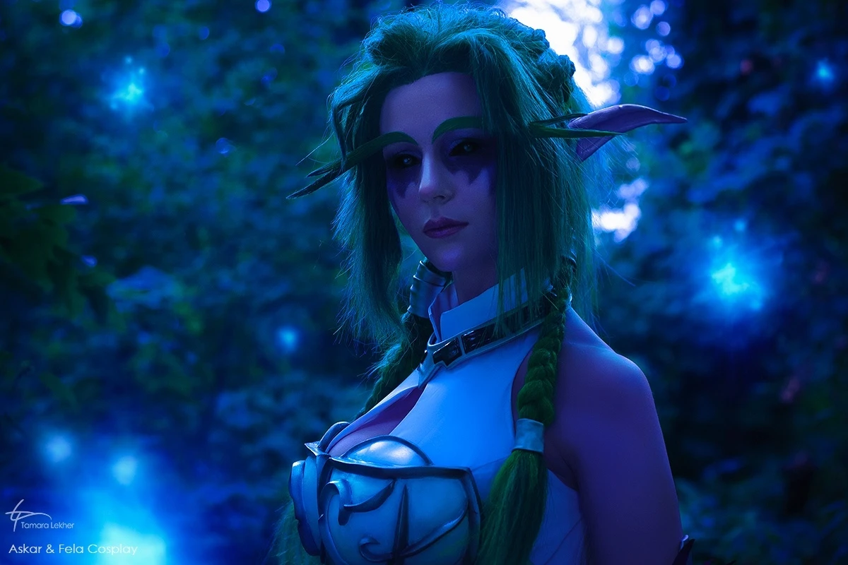 Косплей Тиранды из Warcraft 3