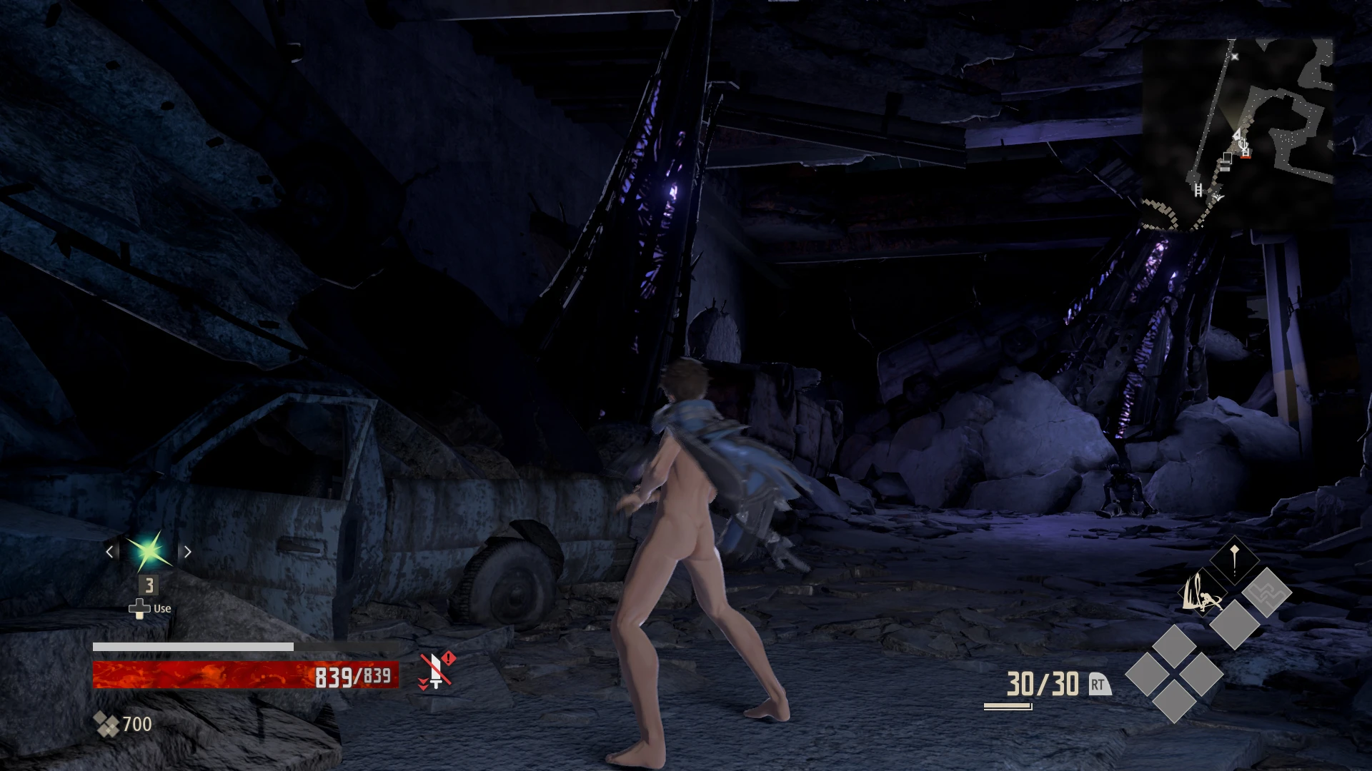 Code Vein "Nude Mod для мужского персонажа"