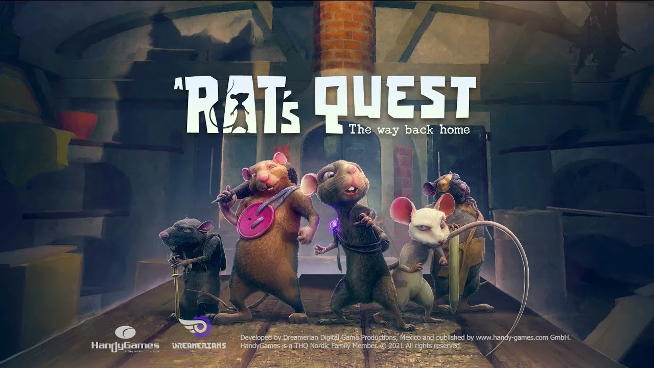 Новый трейлер приключения A Rat's Quest: The Way Back Home