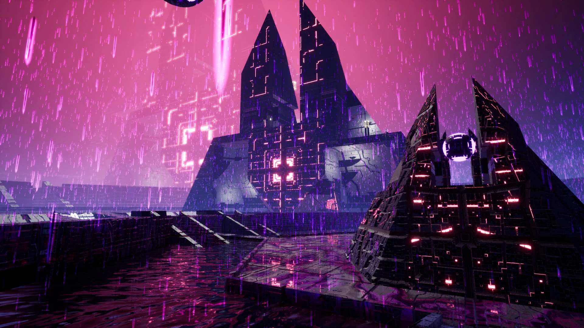 Геймплей демоверсии футуристичной головоломки Recursive Ruin