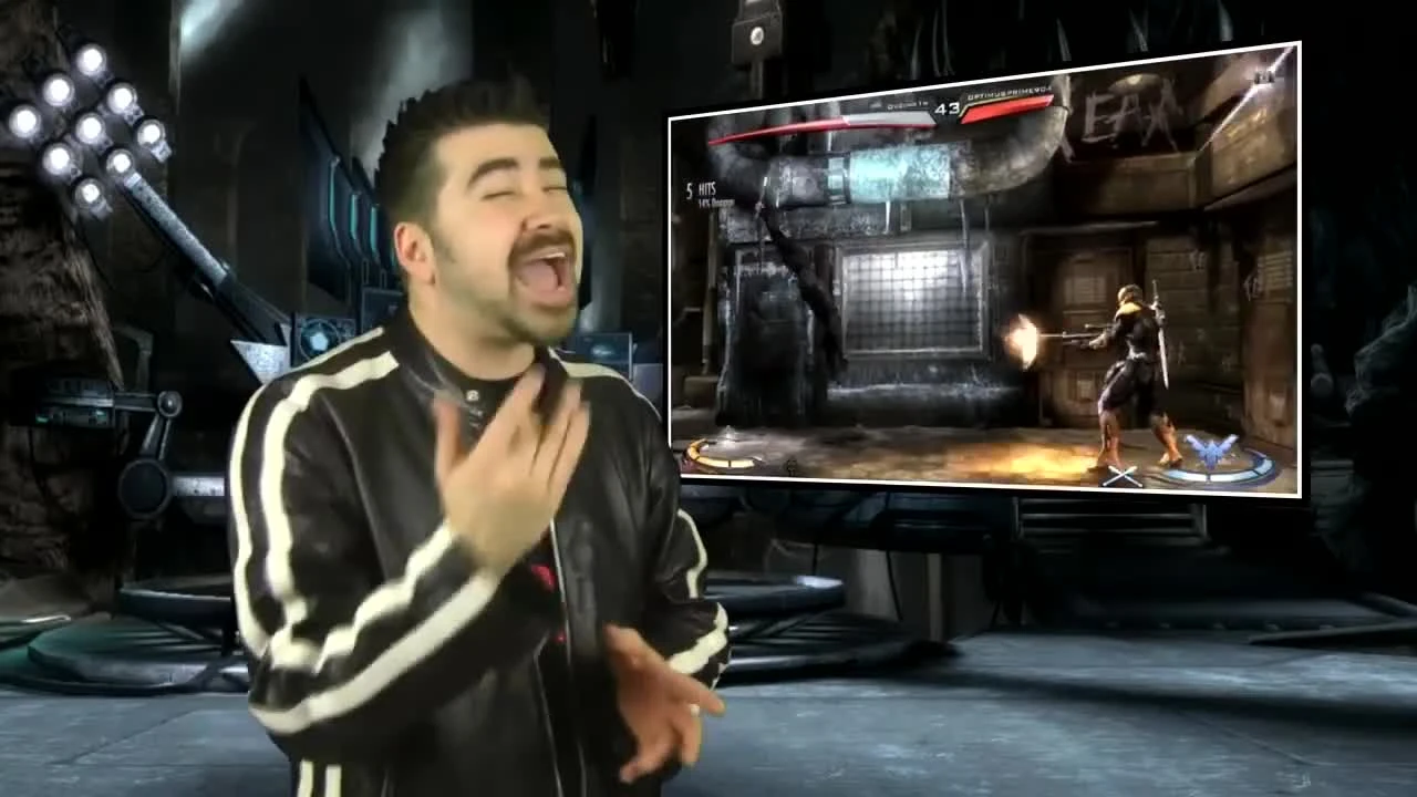 Injustice Gods Among Us - обзор от Angry Joe [Русская озвучка]