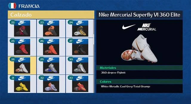 Pes 2018 "Bootpack +100 Boots HD Season 2018/2019"