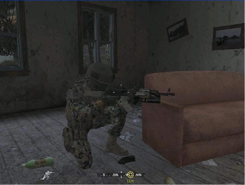 Call of Duty 4: Modern Warfare "Отряд спецназа Вымпел и AKMW2"