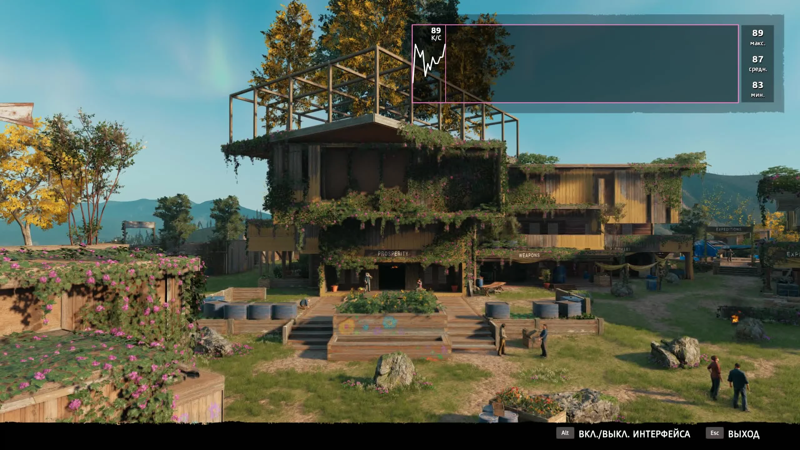 Тест Far Cry New Dawn i7 7700k GTX 1080 Ti 32GB 2560x1440