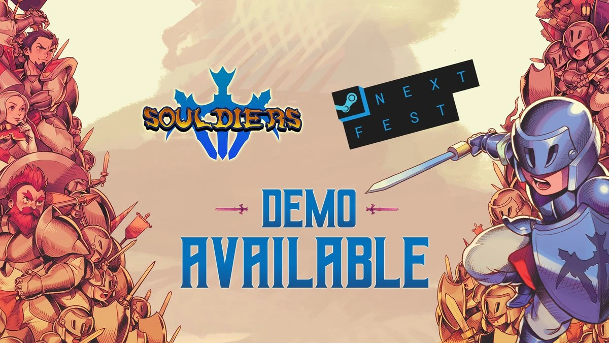 Демо-версия ретро-ролевой игры Souldiers уже доступна для Steam Next Fest