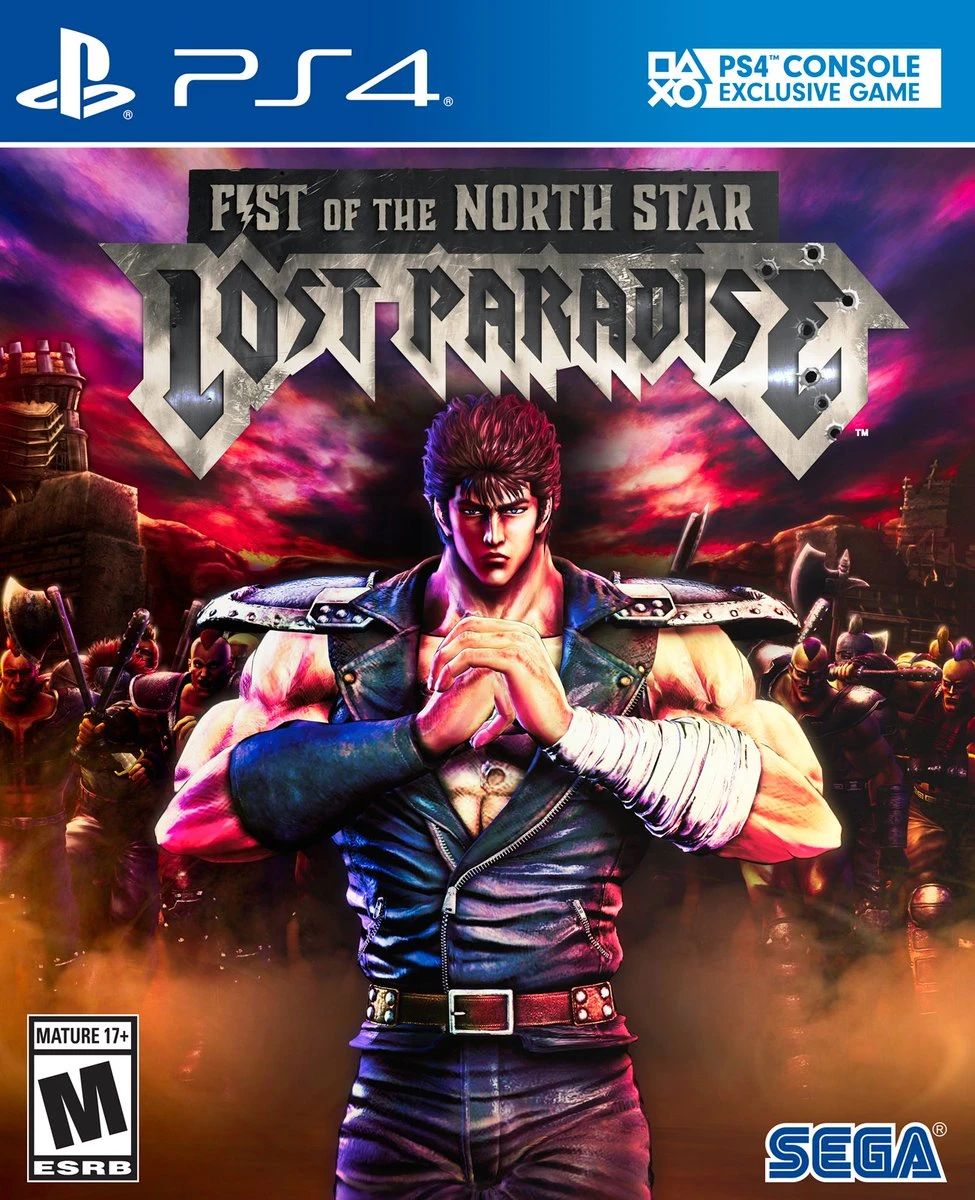 Fist of the North Star: Lost Paradise - представлена обложка западной версии игры от создателей Yakuza
