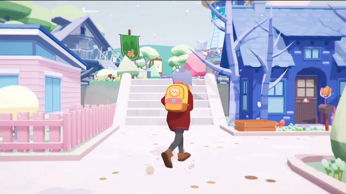 Последнее обновление Coldyrain для Ooblets, добавляет снежную погоду и нового друга