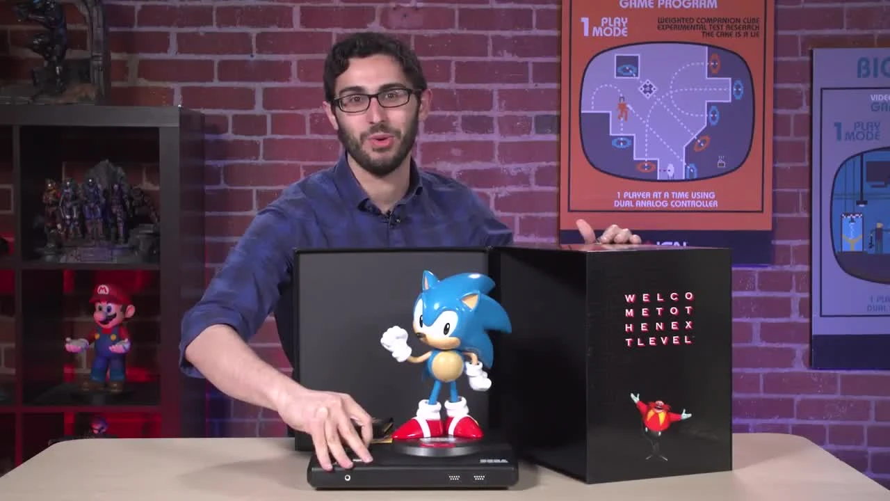 Sonic Mania - распаковка коллекционного издания игры