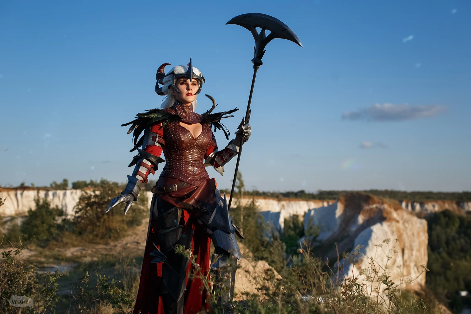 Косплей ведьмы Флемет из серии Dragon Age от Ophelia