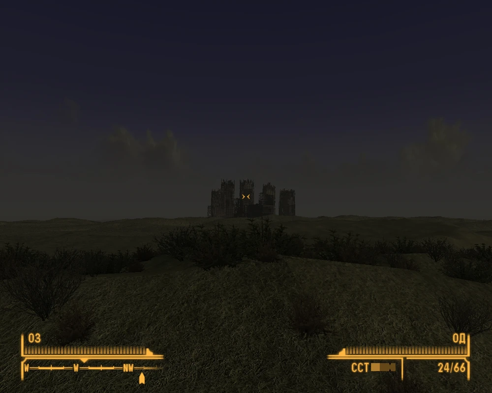 Fallout: New Vegas "Пак разрушенных домов"