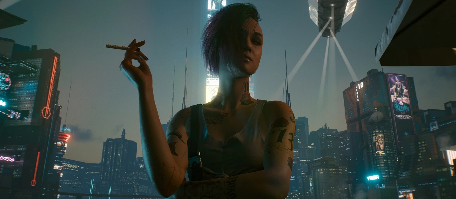 Косплей на Джуди Альварес из Cyberpunk 2077