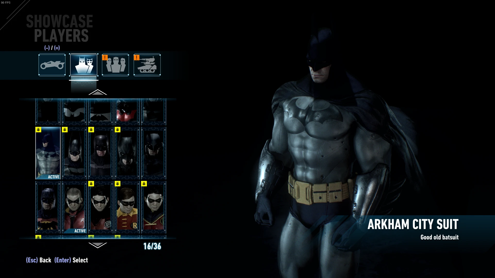 Batman: Arkham Knight "Костюм из Arkham City (Новый слот)"