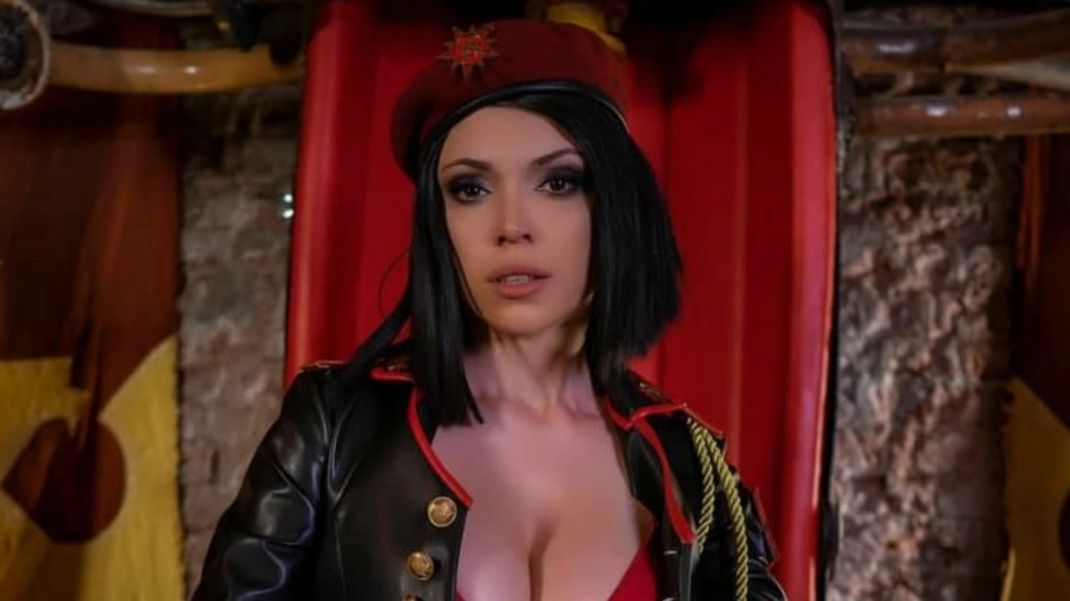 Косплей Наташи Волковой из Command & Conquer: Red Alert 3