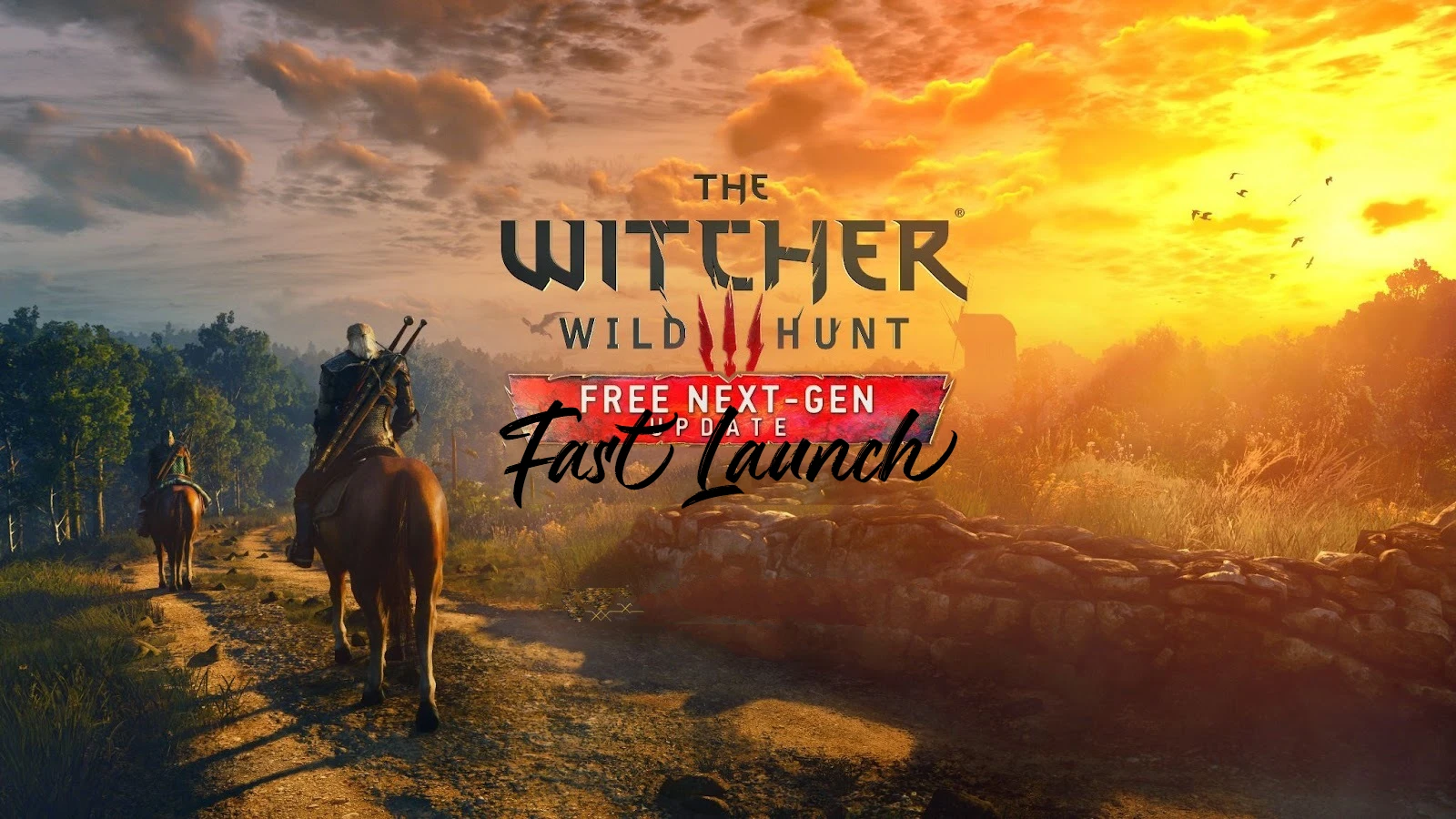 Witcher 3 Complete Edition "Быстрый запуск - автоматический пропуск интро"