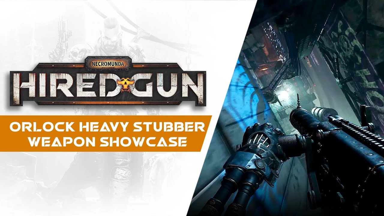 Новый трейлер Necromunda: Hired Gun представляет Orlock Heavy Stubber