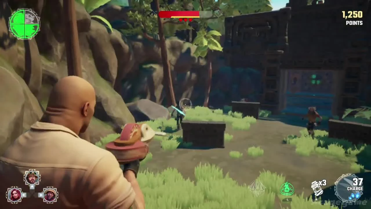 Больше 40 минут геймплея Jumanji The Video Game