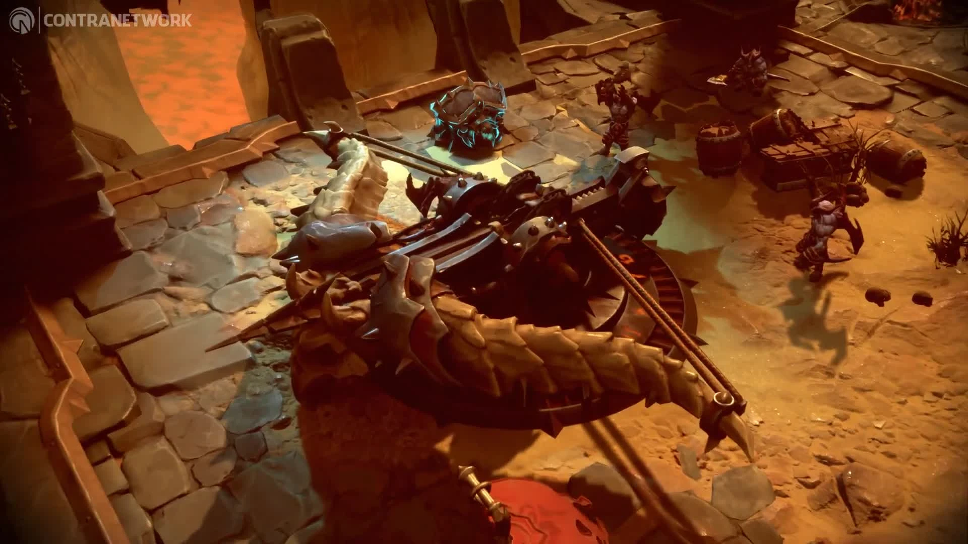 Война и Раздор против мелкой нечисти - первые 30 минут геймплея Darksiders Genesis