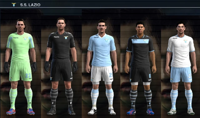 PES 2012 "Форма Лацио 12/13"