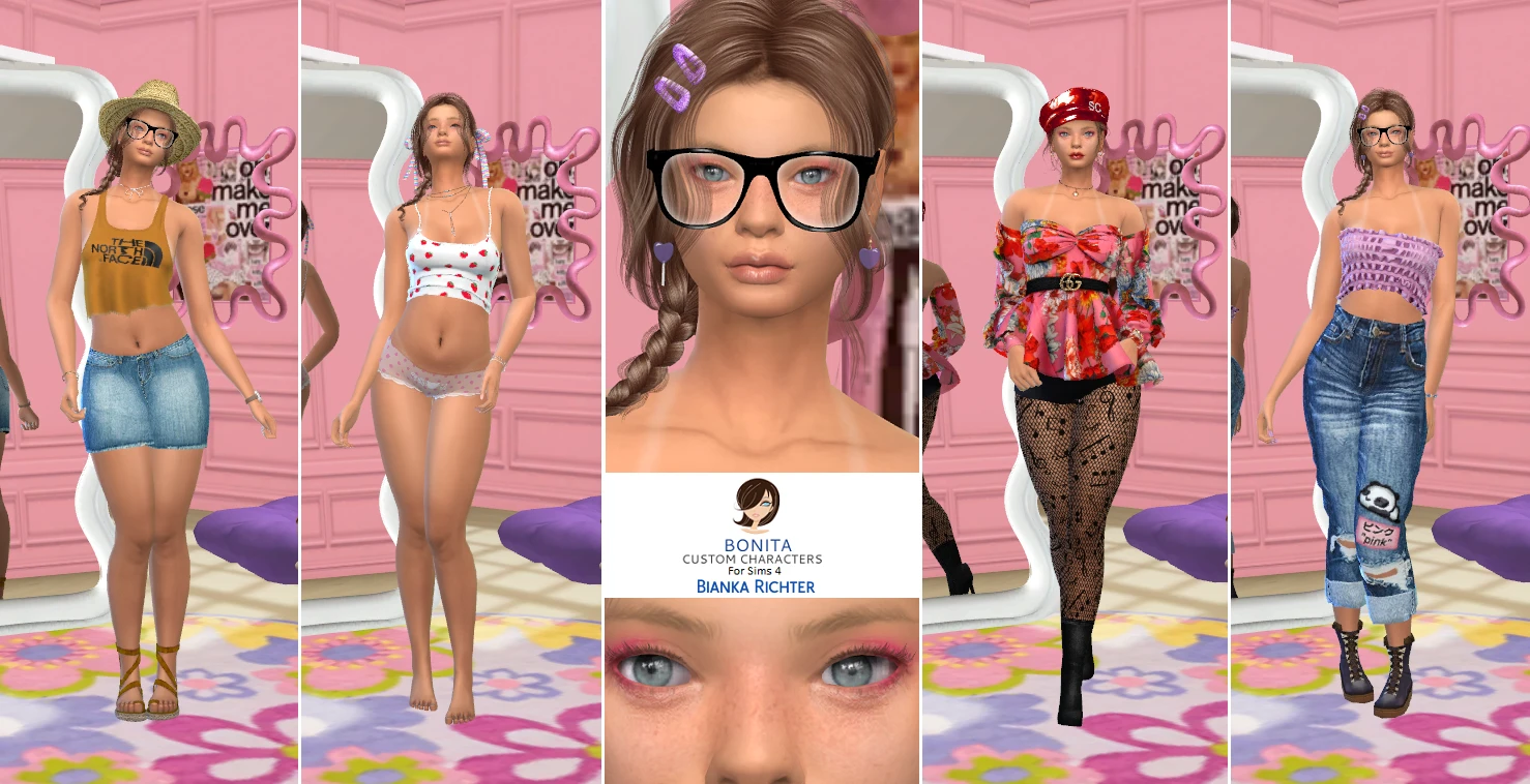 The Sims 4 "Персонаж - Бьянка Рихтер"