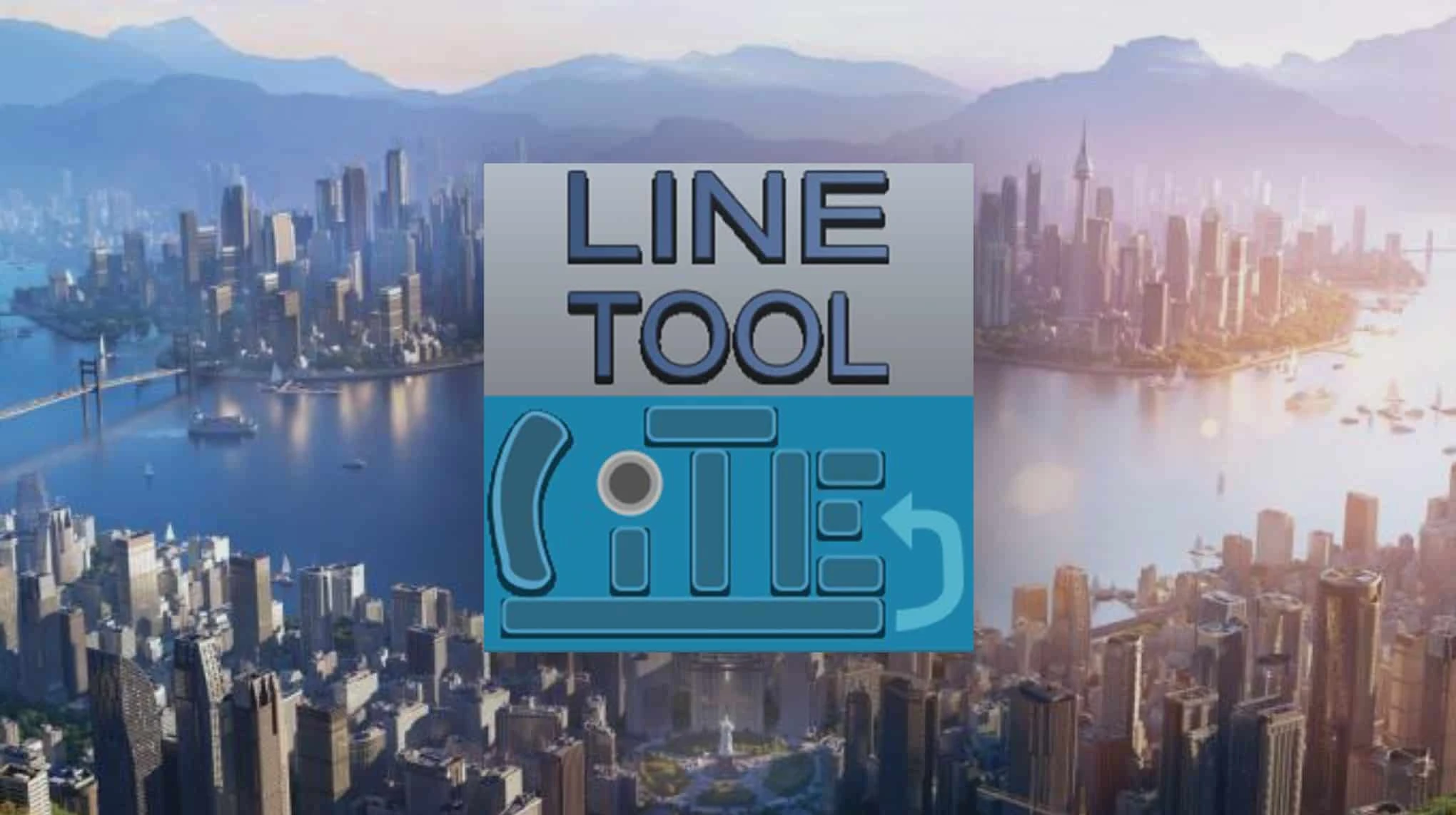 Cities: Skylines 2 "Линейный инструмент Lite"