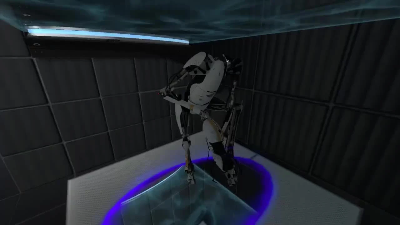 Прохождение Portal 2 CO-OP Дмитрий Бэйл и TheEasyNick &#8212; Часть 2: Масса и Скорость