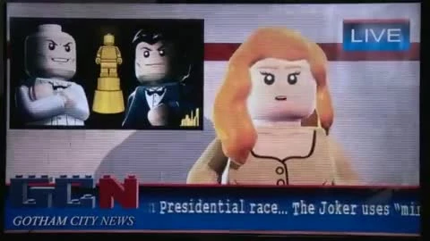 Первый уровень LEGO Batman 2