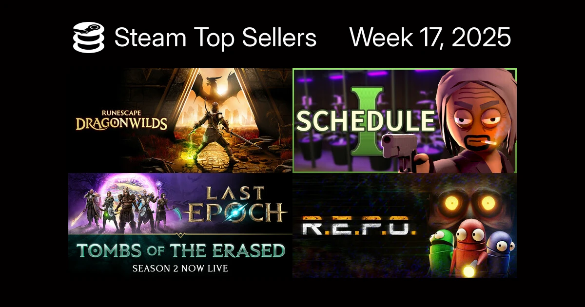 Выживалка RuneScape: Dragonwilds возглавила чарт продаж Steam за прошлую неделю