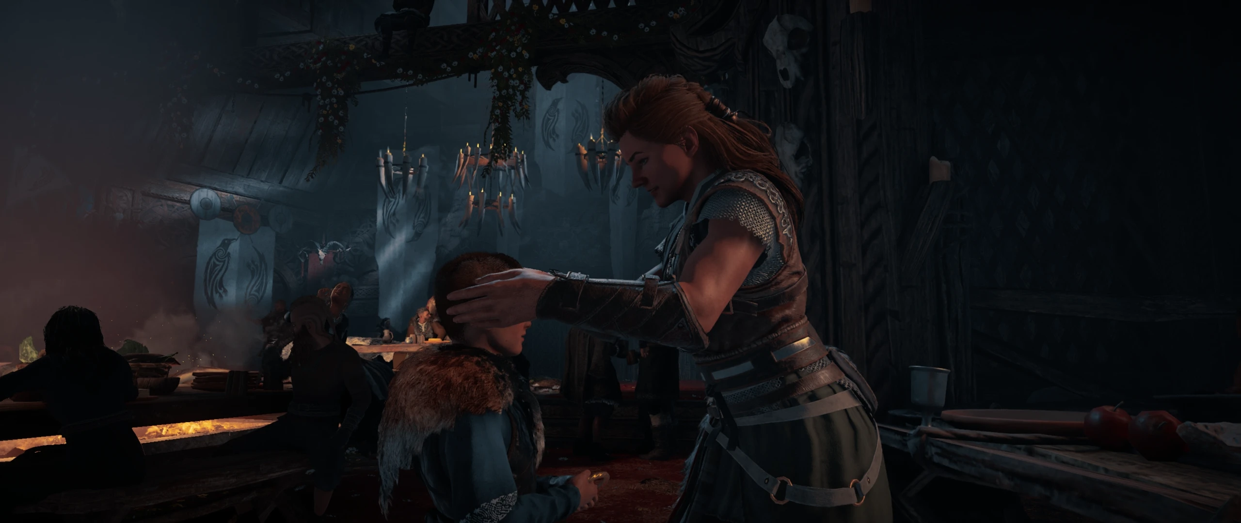 Assassin's Creed: Valhalla "Фикс кат-сцен для ультрашироких мониторов"