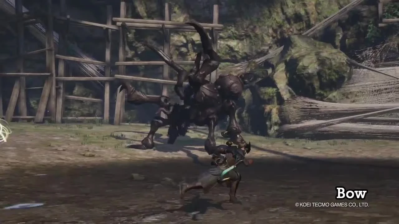 TOUKIDEN 2: weapon type - bow!