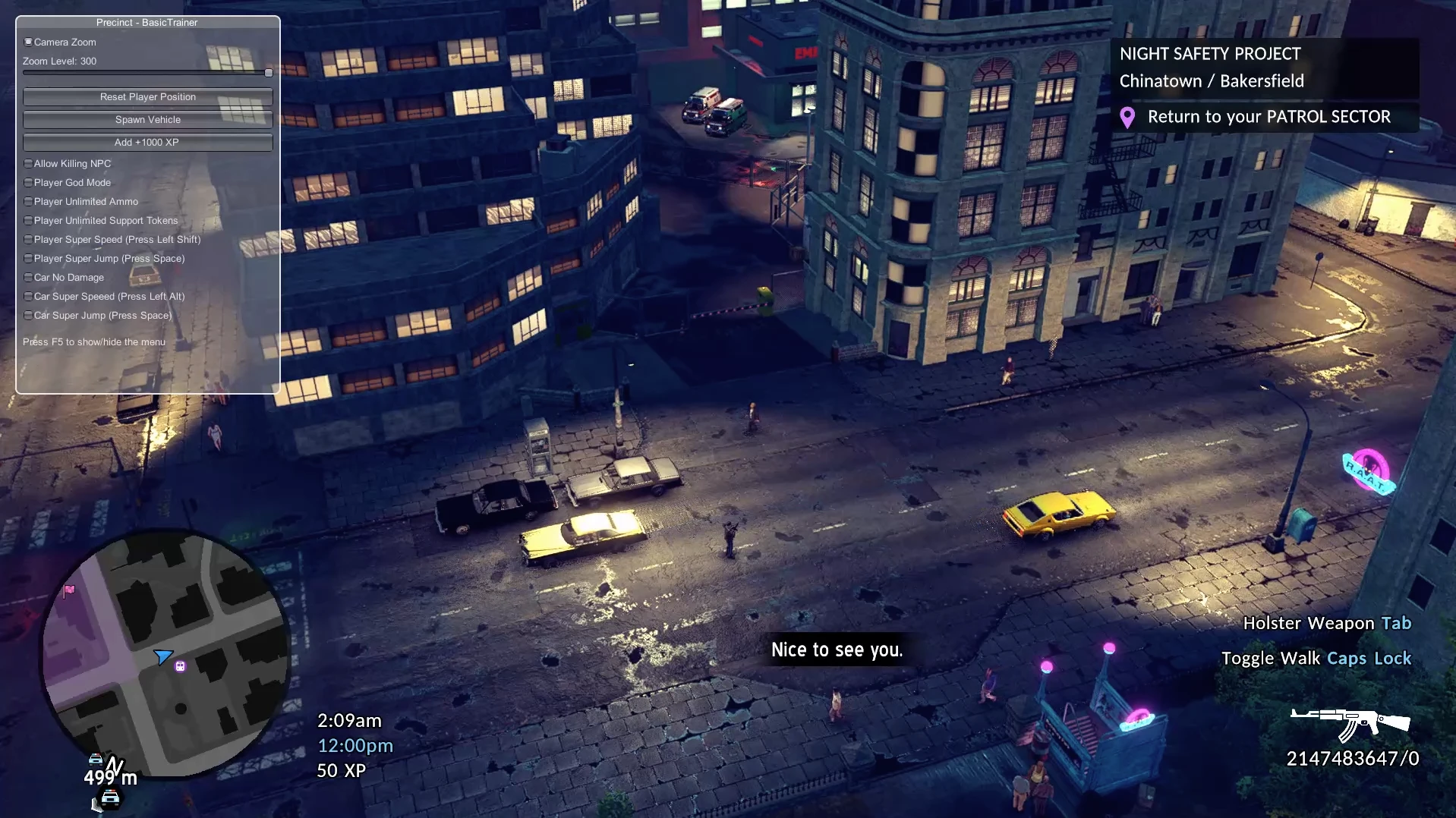 The Precinct "Чит-Меню" [1.3] {NoobBonker34}